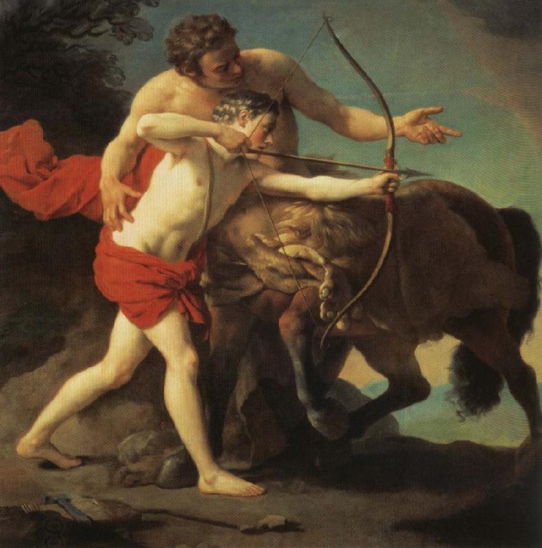 Louis-Jean-Francois Lagrenee The Education of Achilles oil painting picture